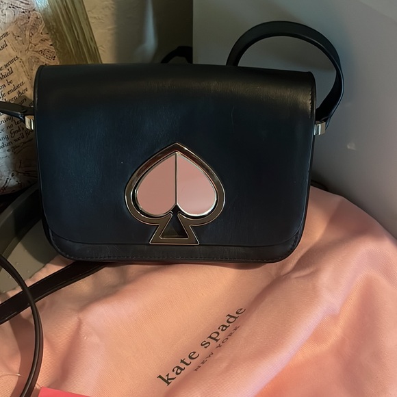 KS Emerald black & pink Nicola Twist Lock
Medium crossbody/shoulder bag NEW - Picture 4 of 16